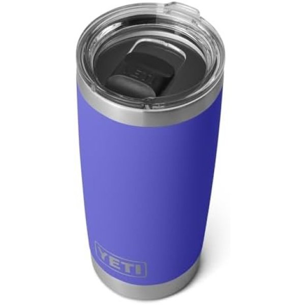 YETI Rambler 20 oz Stainless Steel Vacuum Insulated Tumbler w/MagSlider Lid