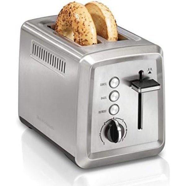 Hamilton Beach 2 Slice Toaster with Extra-Wide Slots, Bagel Setting