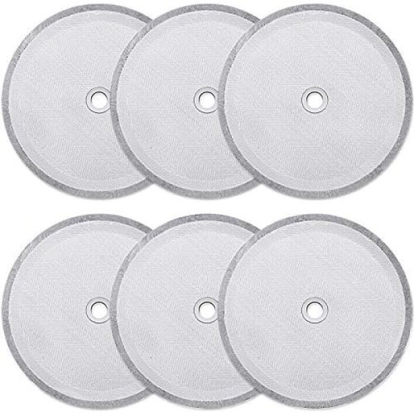 Boao 6 Pieces French Press Replacement Filters Mesh Filters Replacement 4 Inch
