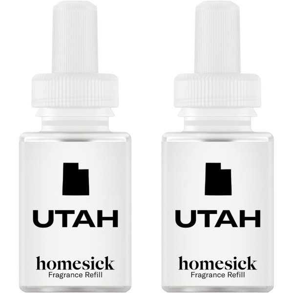 Pura & Homesick Home Scent Refill - Smart Home Air Diffuser - Up to 120-Hours