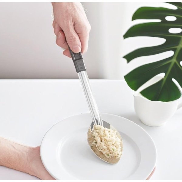 FOLKSFIELD 13" Stainless Steel Serving Spoons