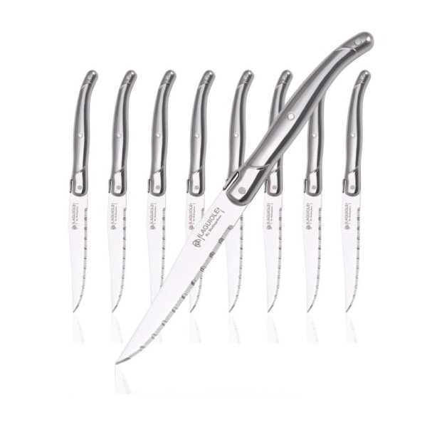 LAGUIOLE by HAILINGSHAN Serrated Edge Sharp Light Premium Stainless Steel Steak knife set
