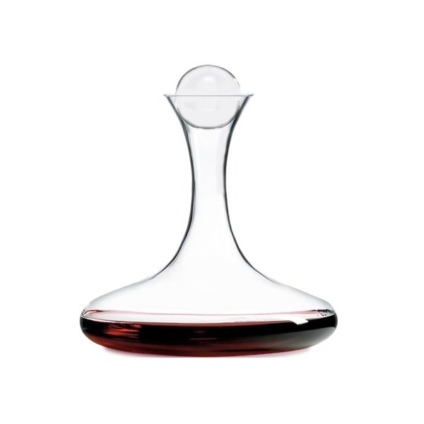 RAVENSCROFT Large Wine Decanter | Hand-Crafted in Europe | 66 FL Oz | Crystal Ground Stopper